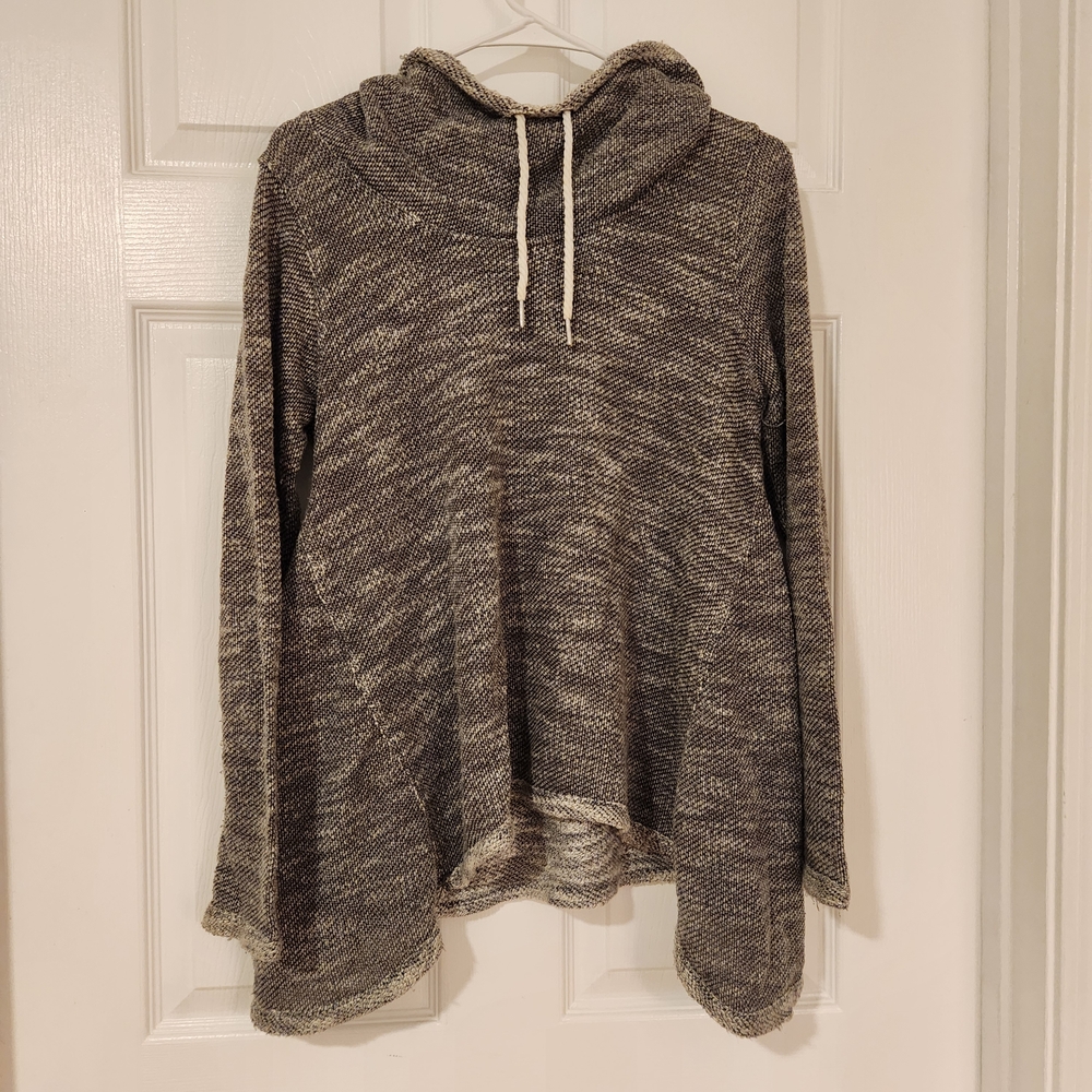 Calvin Klein Charcoal Cowl Neck Sweater